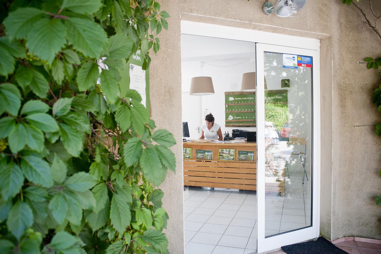 Camping Forcalquier Les routes de Provence Hotel Exterior foto
