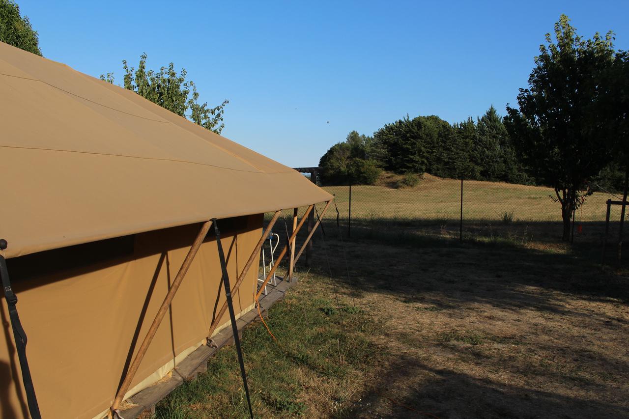 Camping Forcalquier Les routes de Provence Hotel Exterior foto