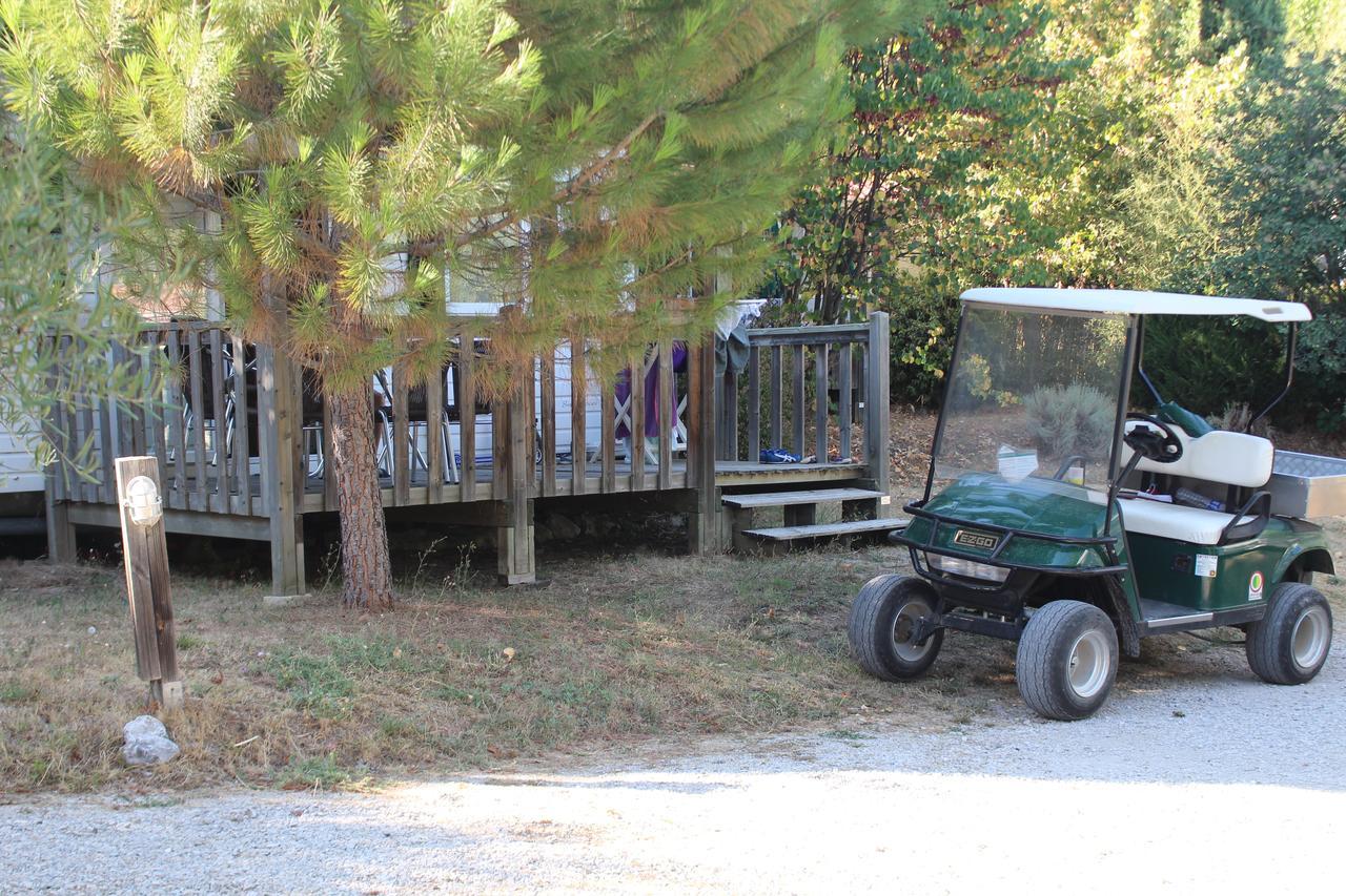 Camping Forcalquier Les routes de Provence Hotel Exterior foto